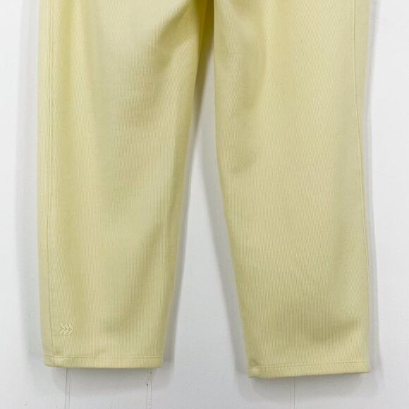 All in Motion Cozy Rib Straight Pant Crop High Rise Drawstring Waist Size Medium - Picture 7 of 16